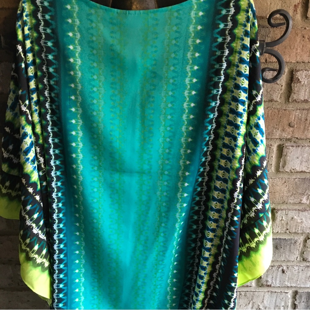 Bob Mackie, Print Woven Caftan - Picture 3 of 3